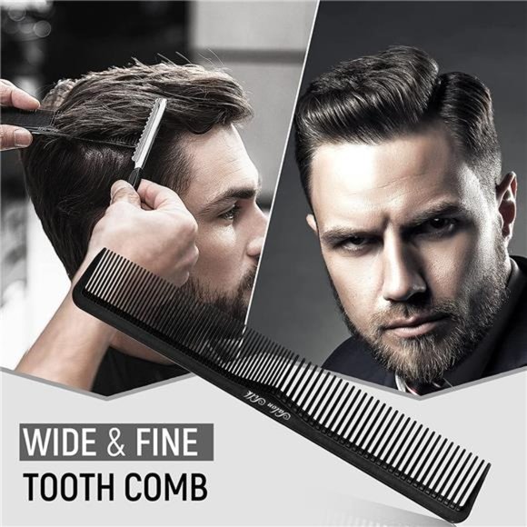 Hair Brush for Men - Professional Styling Comb Set for All Hair Types & Styles - Picture 4 of 6